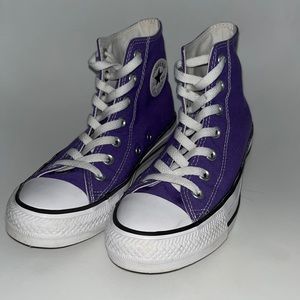 Purple Chuck Taylor’s